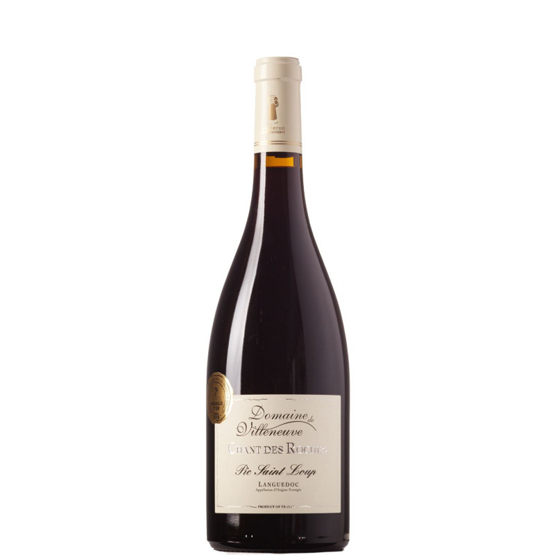 Pic Saint Loup Domaine de villeneuve Chant des Roches